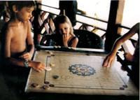 carom